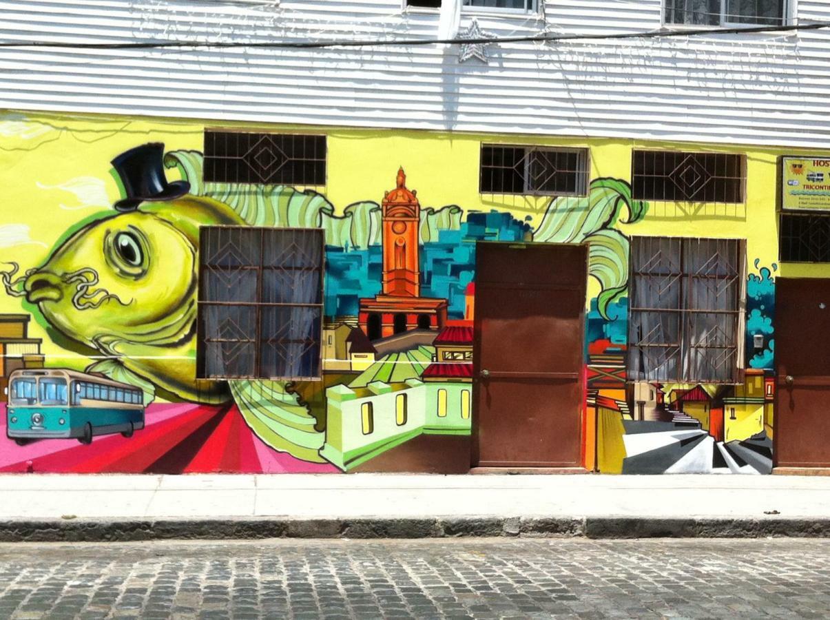 Hostal Tricontinental Valparaíso Exteriör bild